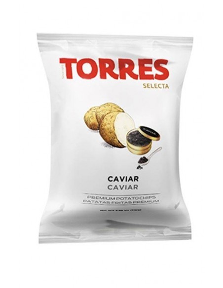 Potato Chips with Caviar 