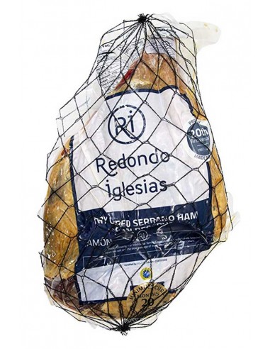 Whole Bone-less Serrano Ham FREE SHIPPING Redondo Iglesias - 1