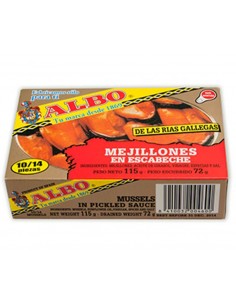Mejillones en Escabeche ALBO 2