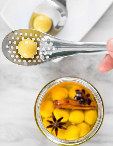 Caviaroli Slotted "Spherification" Spoon