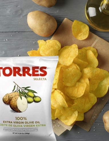 Potato Chips in Extra Virgin Olive...