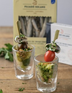 Boquerones en vinagre y...