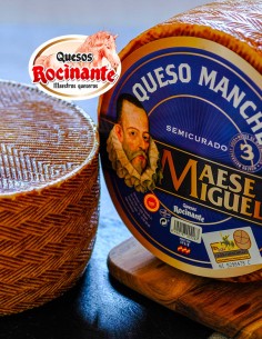 Manchego PDO Semicured 3m...