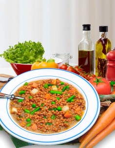 Bajamar Lentil Soup with...