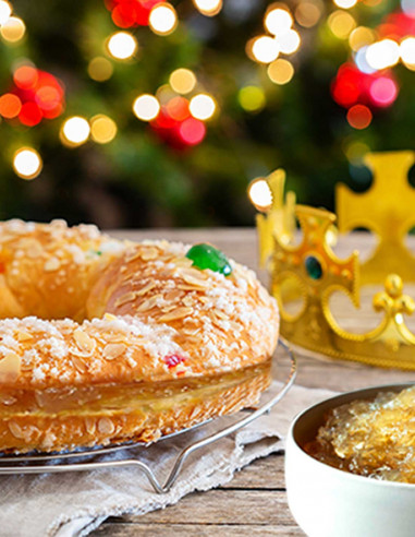 Roscón de Reyes y Cabello de Angel...