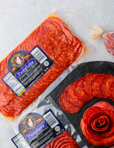 Chorizo Pamplona Pre-sliced 8oz