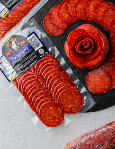 Chorizo Pamplona Loncheado 4oz