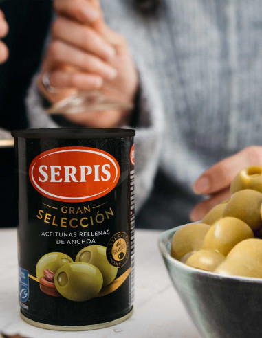 Serpis Anchovy Stuffed Olives "Great...