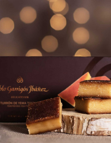 Turrón Toasted Egg Yolk Nougat 300g...