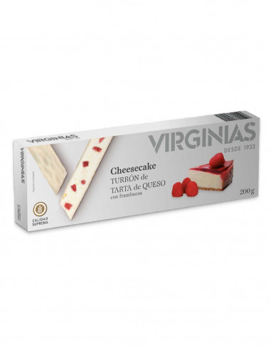 Nougat Rasberry Cheese Cake by VIRGINIAS