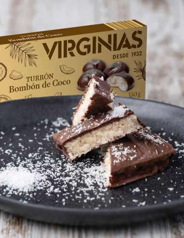 Turron Coco Bombon Virginias