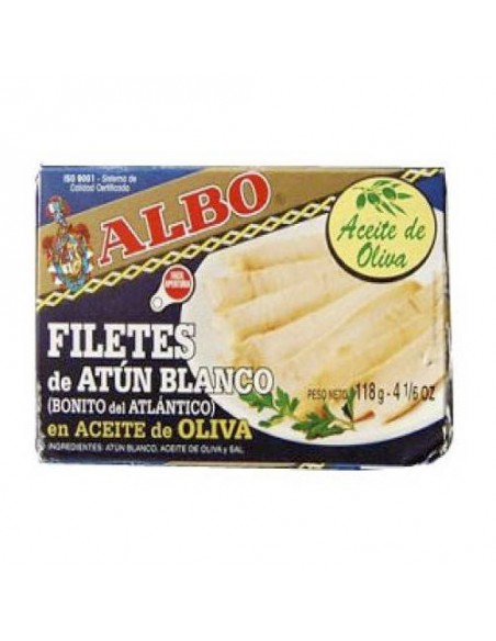 Albo White Belly Tuna Fillets in Olive Oil “Ventresca” Conservas Albo - 1