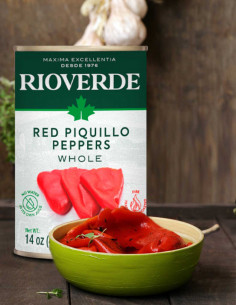 Whole Red Piquillo Peppers...