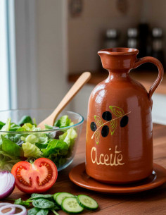 Aceitera con Plato 1L