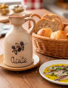 Aceitera con Plato 1/2L