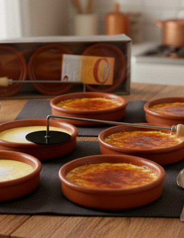 Crème brûlée set "Catalan cream set"