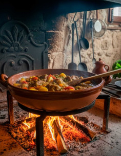 Handled Clay Pot – 3 Liters