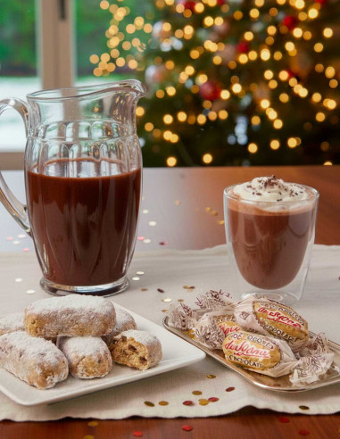 Almond Marcona Cookies with Chocolate...